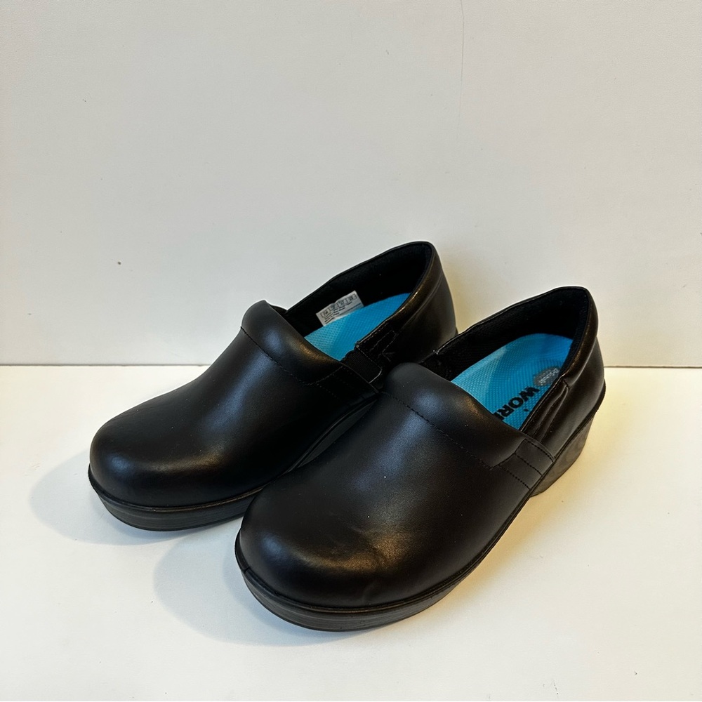 Work Shoes Womens  Black  Clogs Mules Womens Sz:7 Walking Work Nursing